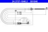 ATE 24.3727-1046.2 Cable, parking brake